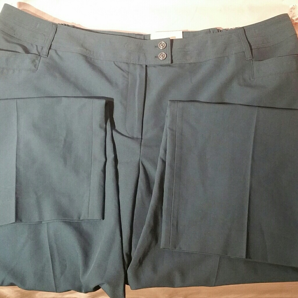 NWT DRESSBARN Teal dress/work pants